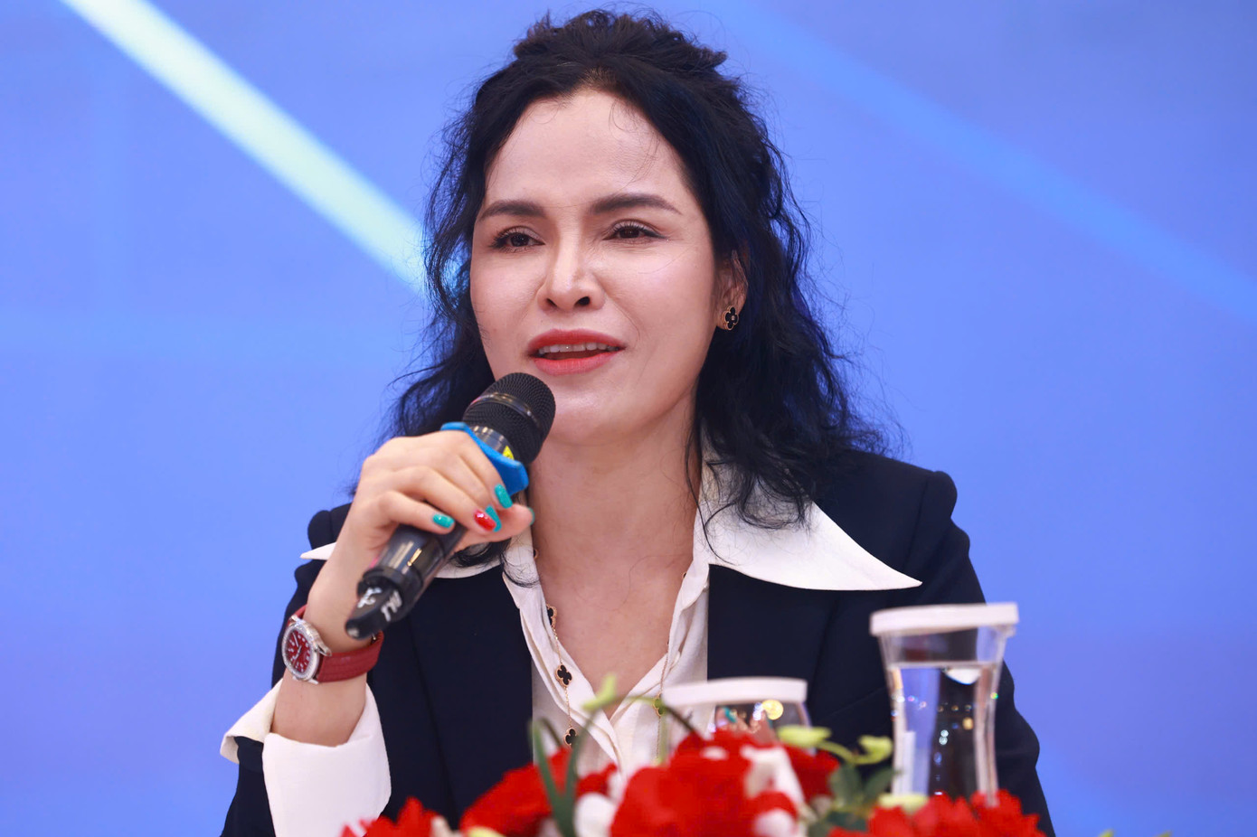 Chị Phạm Thị Bích Huệ - Phó Chủ tịch Hội Doanh nhân trẻ Việt Nam, Trưởng Ban Tổ chức VPSF 2025.