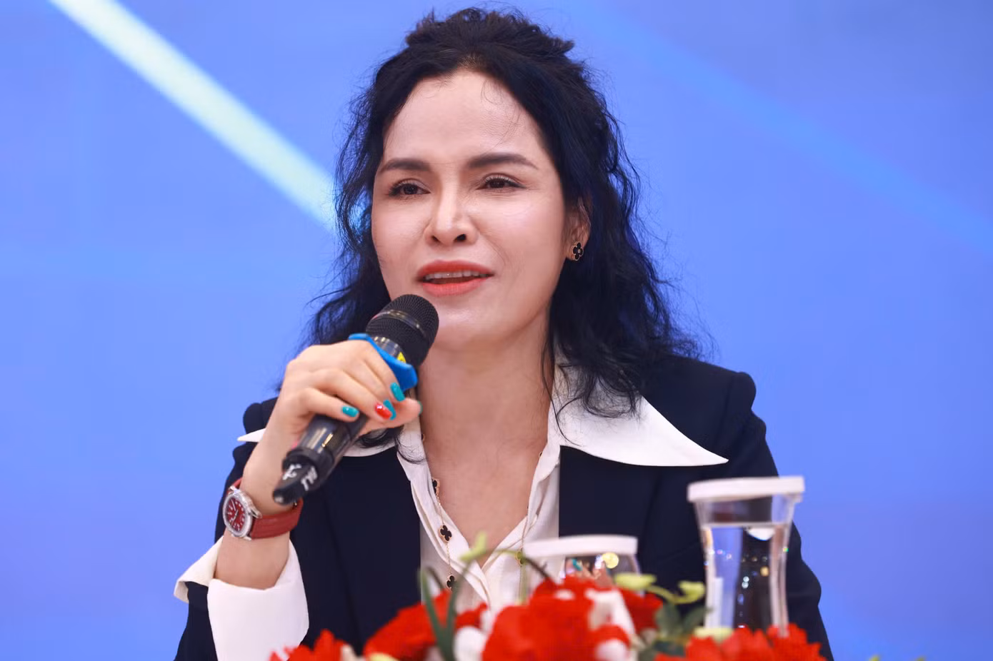 Chị Phạm Thị Bích Huệ - Phó Chủ tịch Hội Doanh nhân trẻ Việt Nam, Trưởng Ban Tổ chức VPSF 2025.