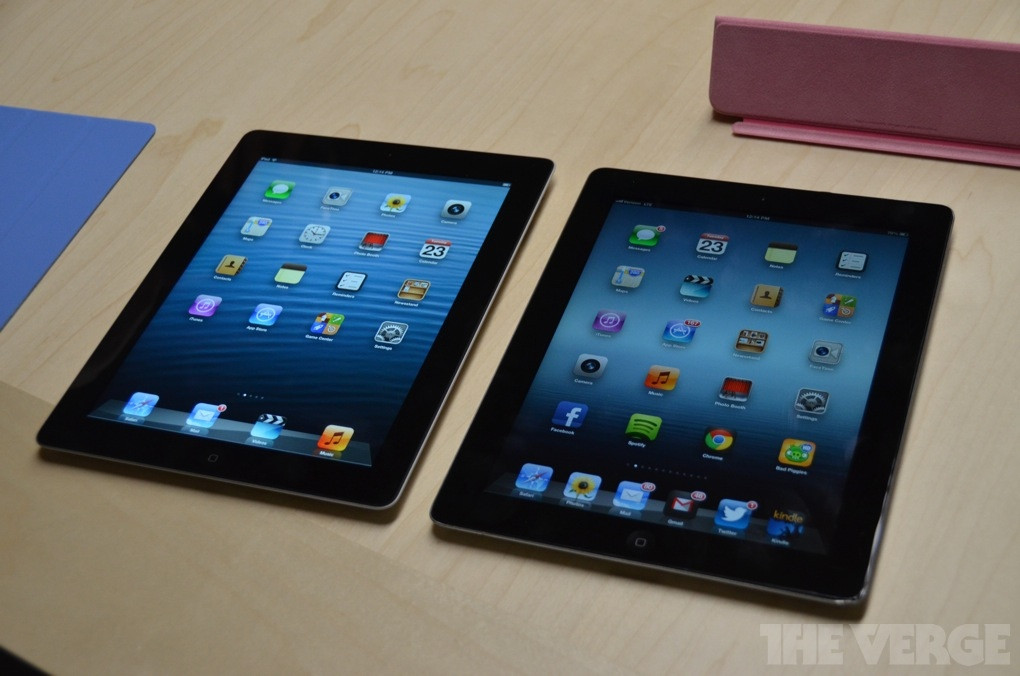 iPad 4 xuất hiện cùng iPad mini. iPad 4