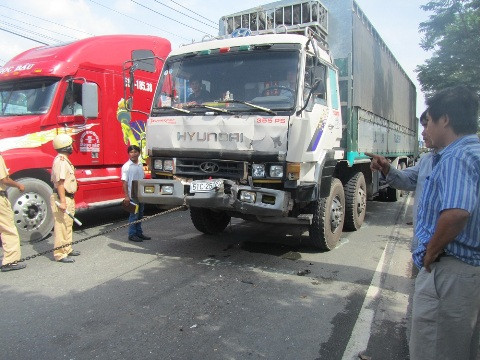 Hiện trường vụ tai nạn