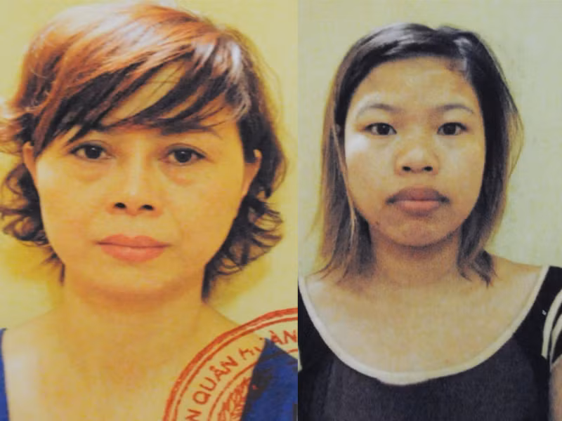 Hai má mì Phượng và Nguyệt