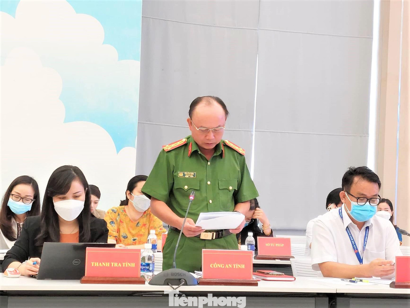 Đại tá Trần Văn Chính thông tin về vụ việc