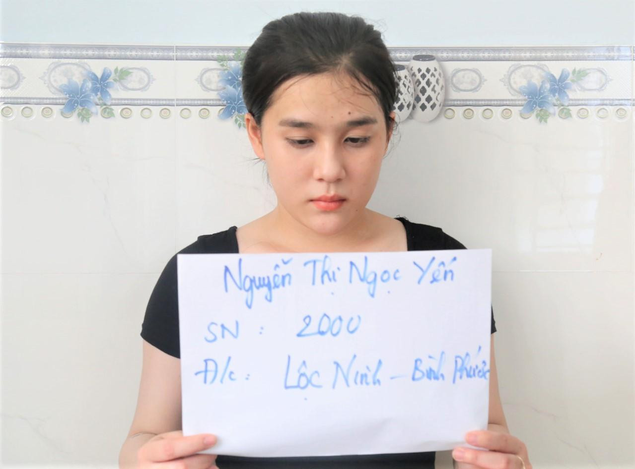 Yến tại cơ quan công an