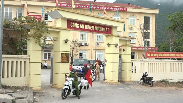 Trụ sở Công an huyện Mường Lát