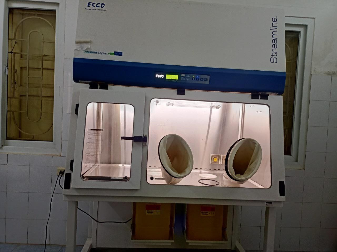 Một thiết bị tại Bệnh viện 71 Trung ương được cho là nhiều năm không sử dụng