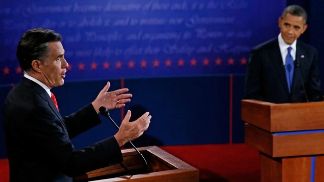 Trong cuộc tranh luận đầu tiên của hai ứng viên tổng thống Mỹ, ông Barack Obama và ông Mitt Romney, ông Obama đã bị đối thủ “hạ gục”. Ông Obama sau đó đã thừa nhận rằng, ông đã có một đêm “tối tệ nhất” trong chiến dịch chạy đua vào Nhà Trắng. Tuy nhiên, trong cuộc bầu cử tổng thống hôm 6 11, ông Obama đã giành chiến thắng trước ông Mitt Romney và trở thành tổng thống tái đắc cử của Mỹ 