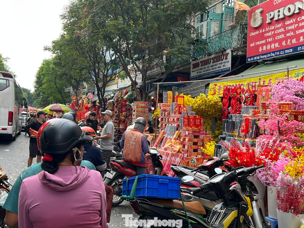 Không khí Tết đang đến thật gần.