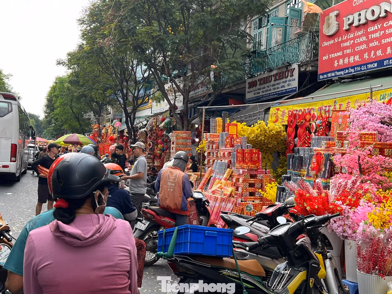 Không khí Tết đang đến thật gần.