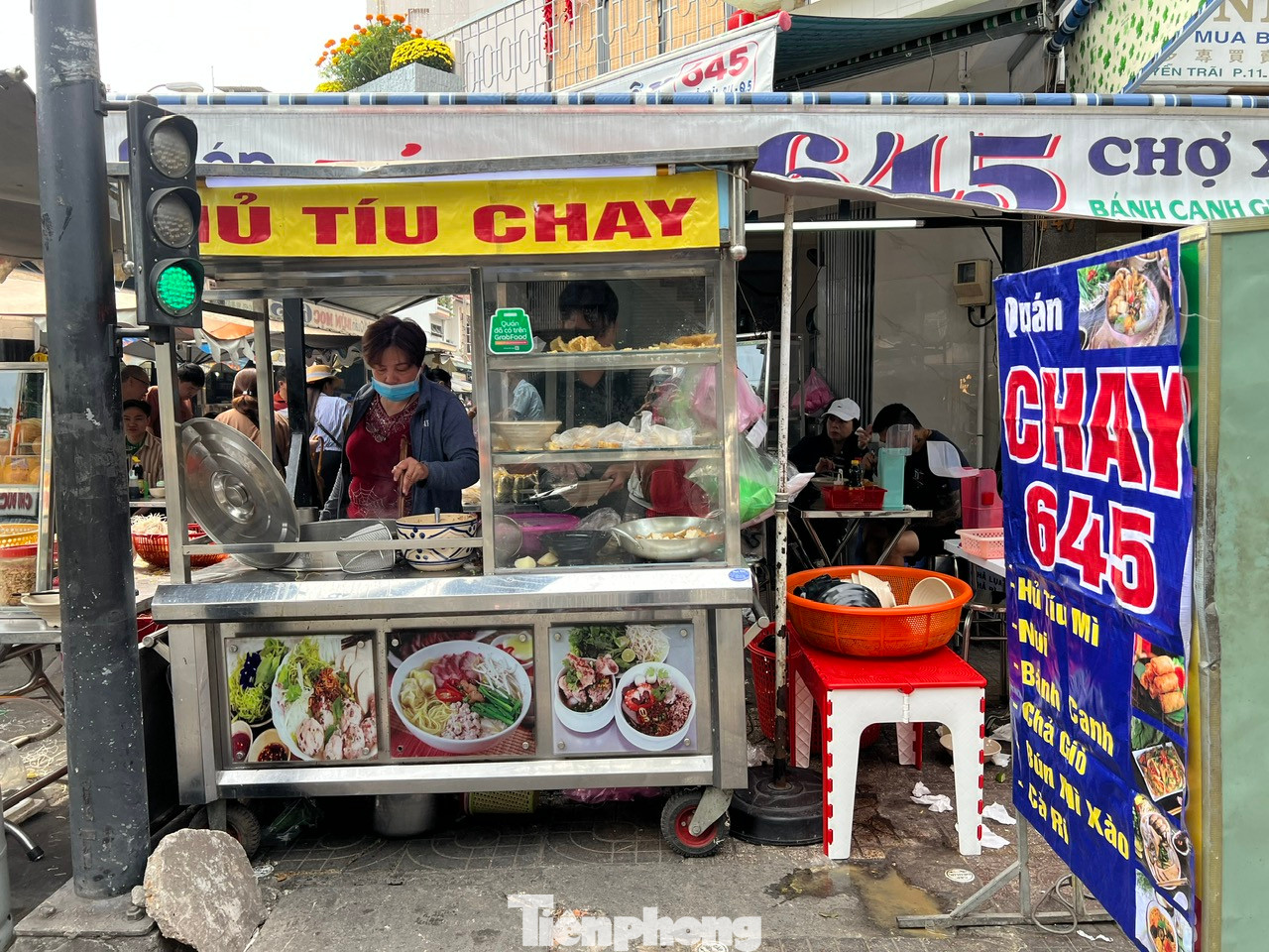 Quán chay phục vụ ngày Tết, không tăng giá