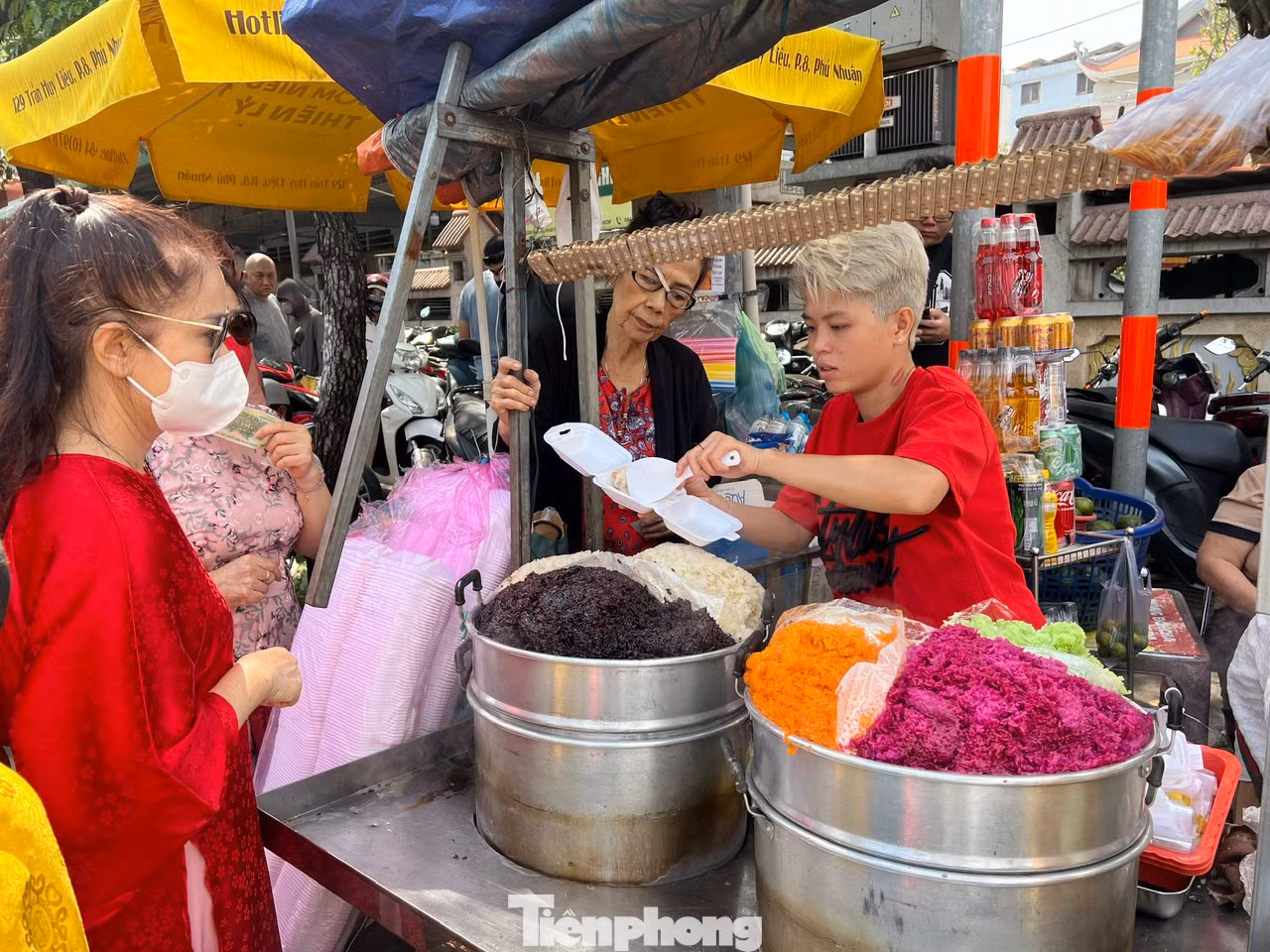 Xe xôi đắt khách ăn chay Xe xôi đắt khách ăn chay