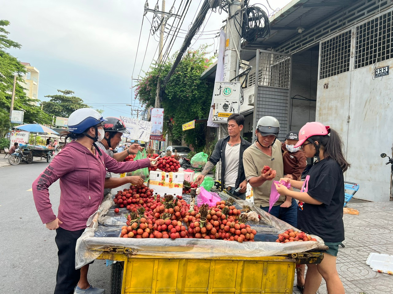 Thậm chí, người bán còn đại hạ giá, chỉ 15.000 đồng/kg thu hút rất đông khách mua