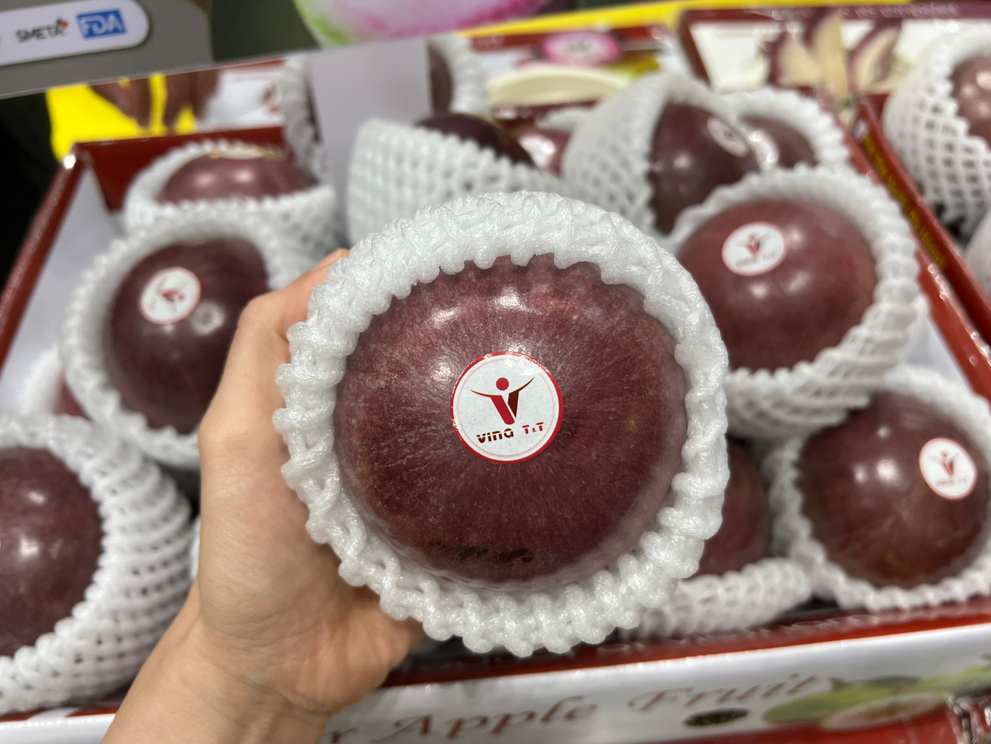 Các loại nông sản chất lượng cao được trưng bày tại hội chợ. Các loại nông sản chất lượng cao được trưng bày tại hội chợ.