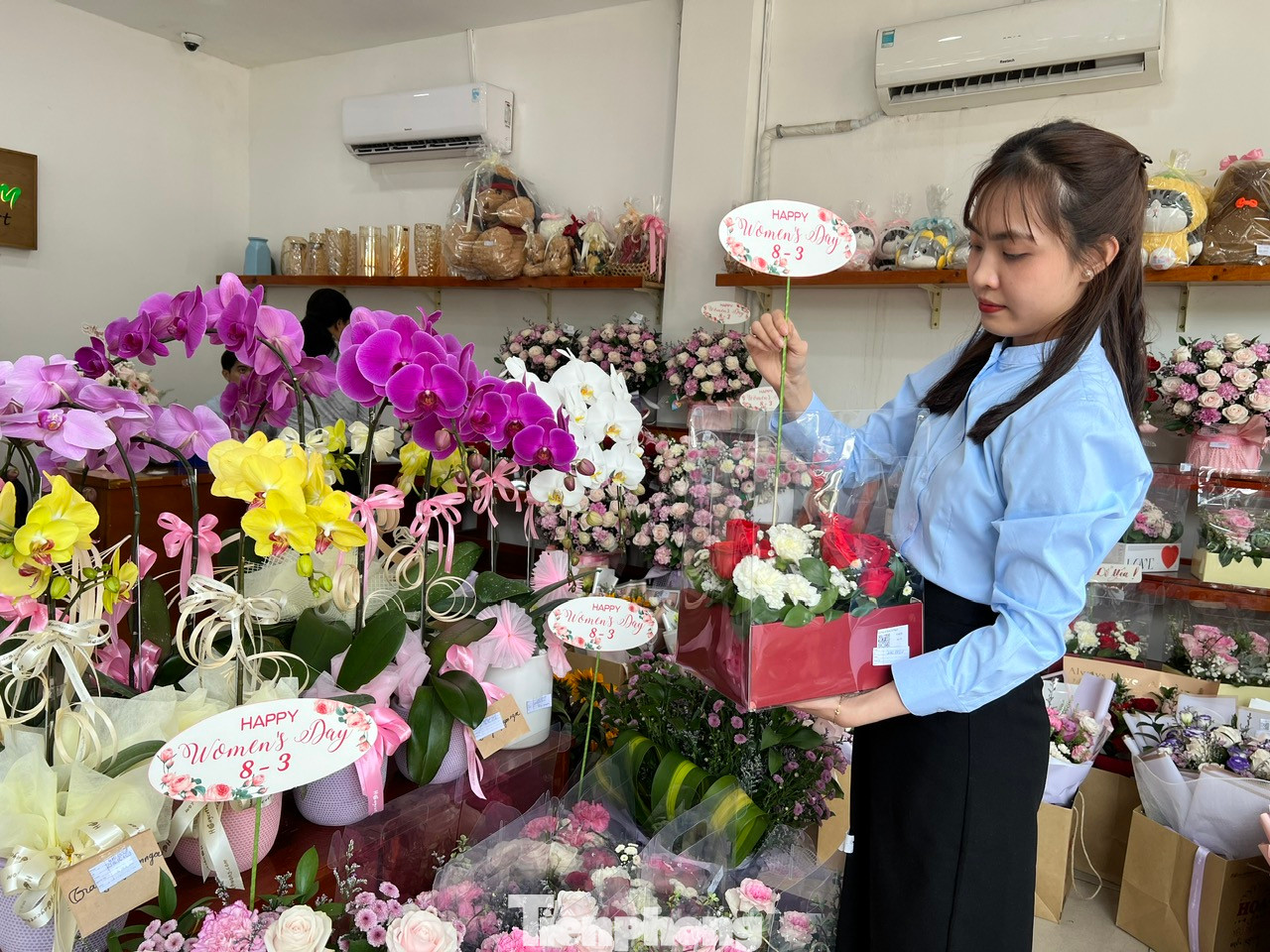 Năm nay, shop hoa có thêm nhiều mẫu mã mới như giỏ hoa hồng kết hợp sen đá; hoa được trang trí trong hộp nhựa kiếng; hoa hồng kết hợp với thú bông đang được yêu thích… Năm nay, shop hoa có thêm nhiều mẫu mã mới như giỏ hoa hồng kết hợp sen đá; hoa được trang trí trong hộp nhựa kiếng; hoa hồng kết hợp với thú bông đang được yêu thích…