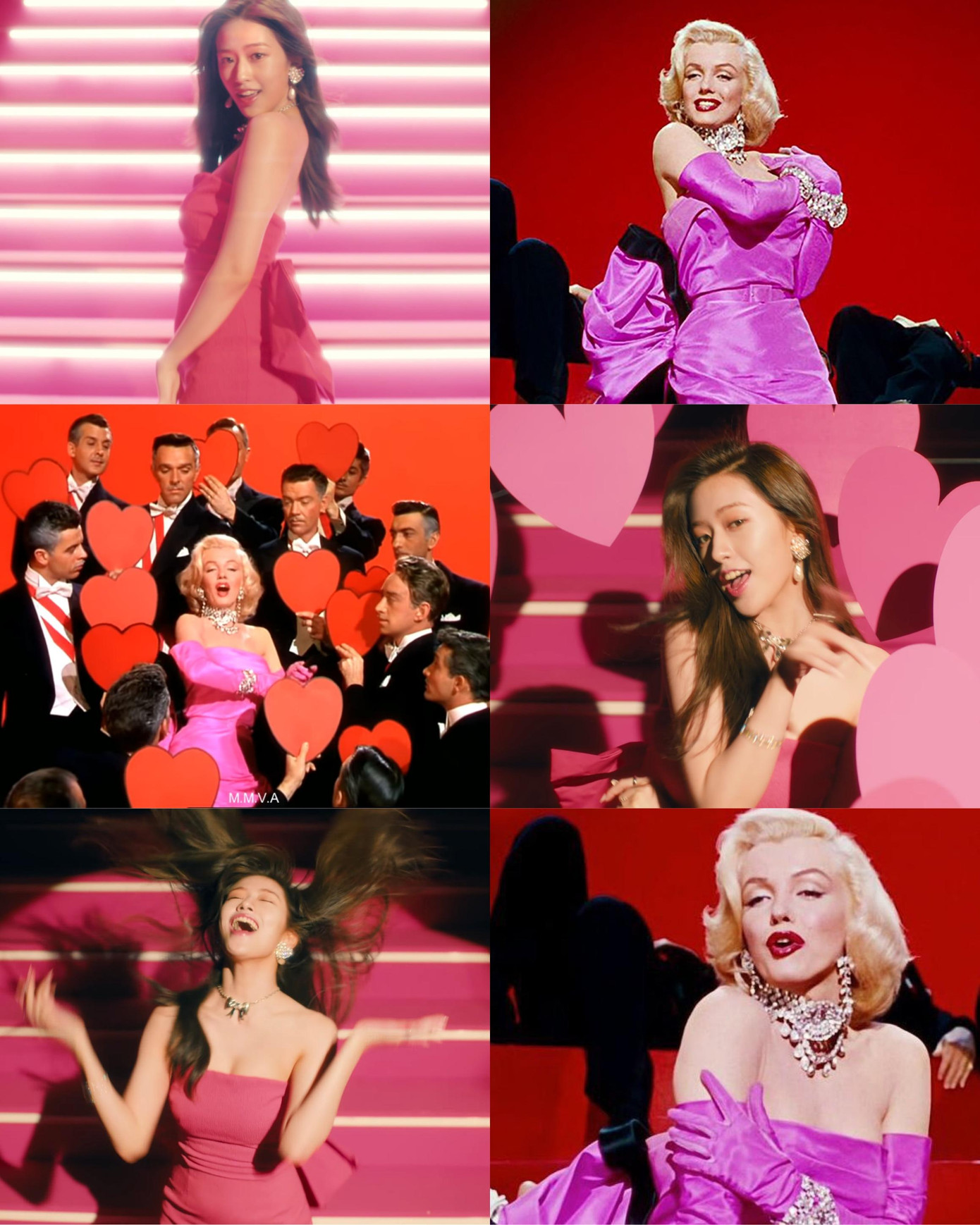 Ahn Yujin với phân cảnh làm liên tưởng đến biểu tượng sắc đẹp thế giới - Marilyn Monroe. - Nguồn: @yujinsource Ahn Yujin với phân cảnh làm liên tưởng đến biểu tượng sắc đẹp thế giới - Marilyn Monroe. - Nguồn: @yujinsource