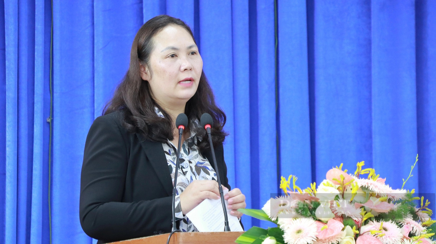 Bà Ngô Thị Mỹ Lợi tạm thời phụ trách, điều hành Thành ủy Đà Lạt. Ảnh: DV.