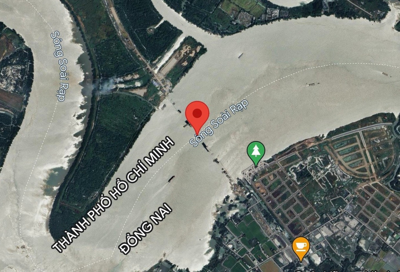 Vị trí cầu Nhơn Trạch nối Đồng Nai - TPHCM (Ảnh: Google Maps). Vị trí cầu Nhơn Trạch nối Đồng Nai - TPHCM (Ảnh: Google Maps).