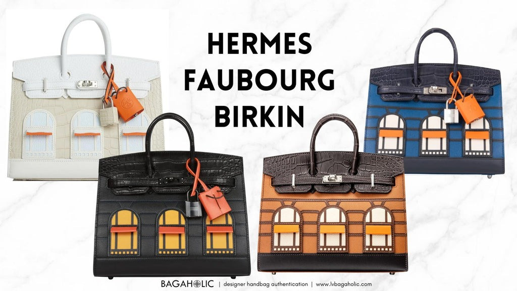 4 màu khác nhau của mẫu Faubourg Birkin: Snow, Night, Midnight và Day (theo thứ tự từ trái qua phải, trên xuống dưới). 4 màu khác nhau của mẫu Faubourg Birkin: Snow, Night, Midnight và Day (theo thứ tự từ trái qua phải, trên xuống dưới).