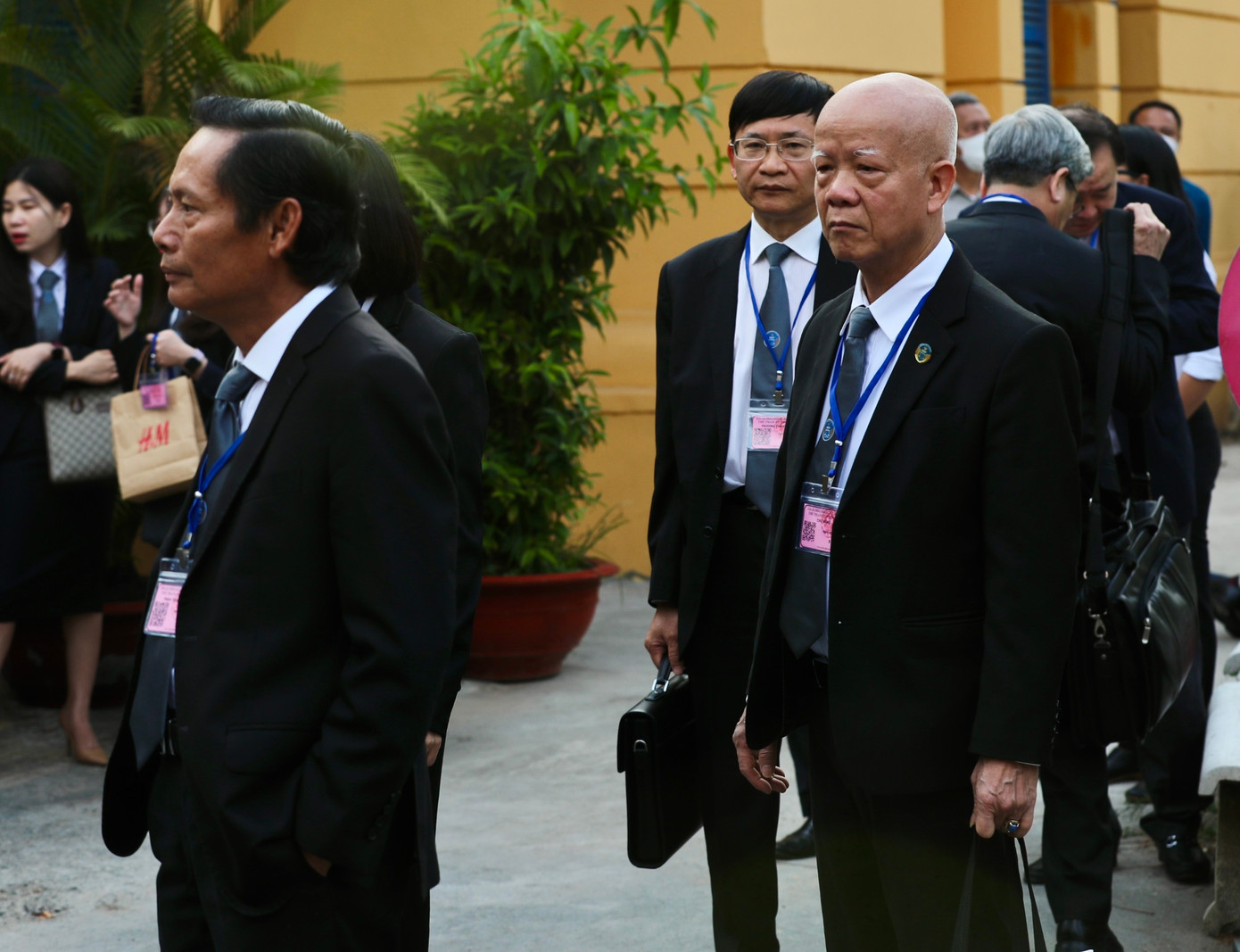 Các luật sư tham gia phiên tòa. Ảnh: Phạm Nguyễn. Các luật sư tham gia phiên tòa. Ảnh: Phạm Nguyễn.