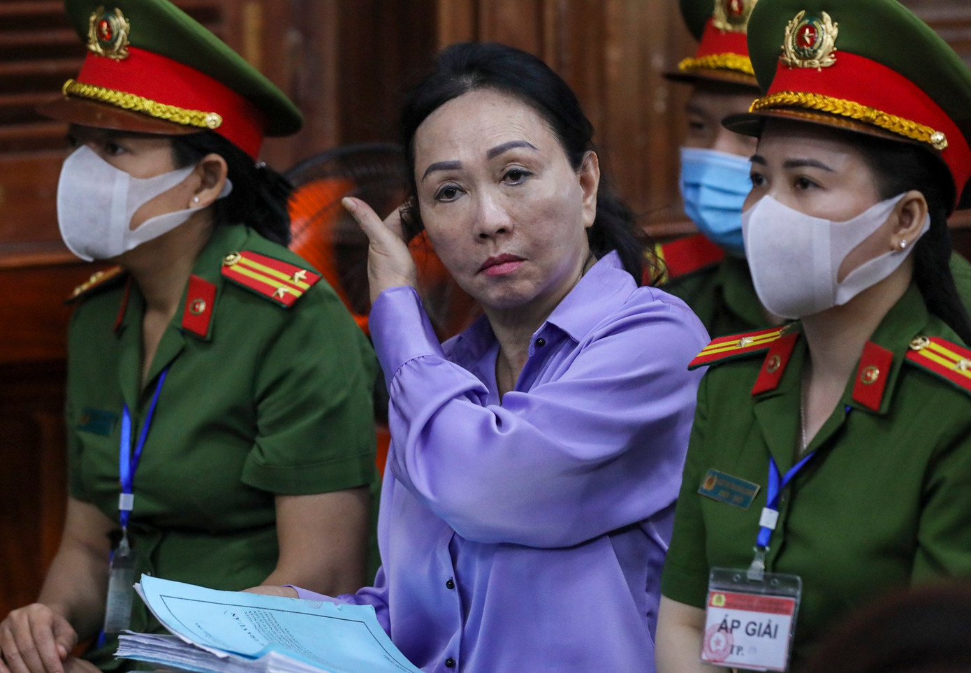 Bị cáo Trương Mỹ Lan. Ảnh: Duy Anh.