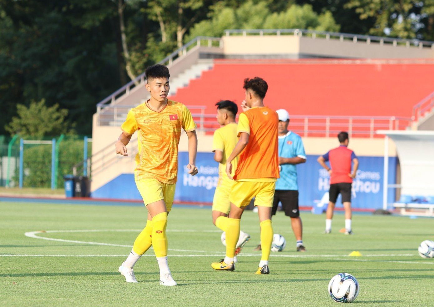 Olympic Việt Nam cần thắng Mông Cổ để nuôi cơ hội giành vé vào vòng sau ở Asiad 19 (ảnh Anh Đoàn)