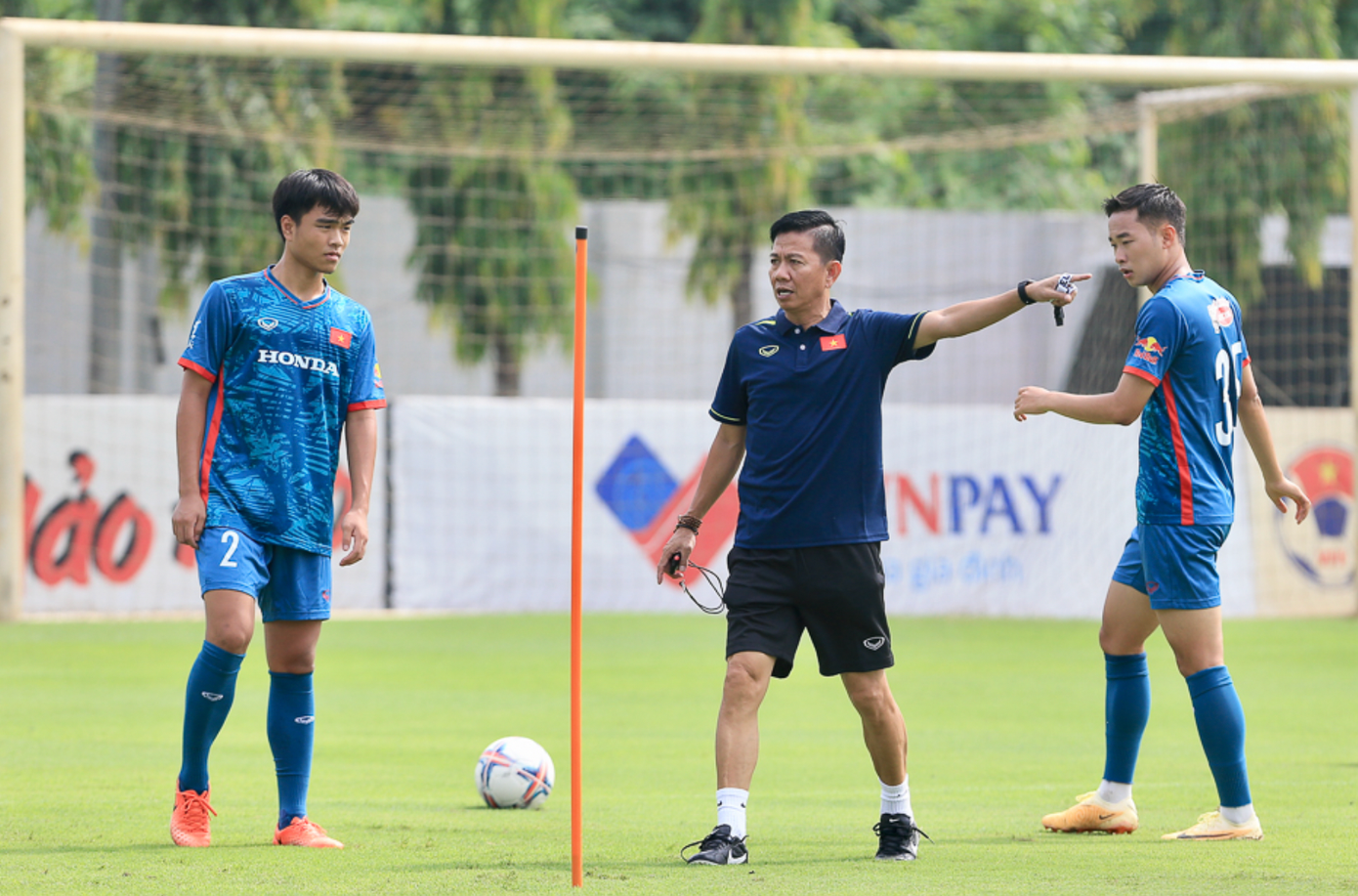 U23 Việt Nam sẽ mang lực lượng trẻ dự giải U23 Đông Nam Á với mục tiêu tạo lực lượng kế cận (ảnh Anh Đoàn)