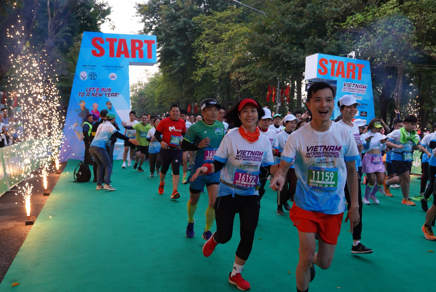 BTC hướng đến sẽ tổ chức giải đấu thường niên thu hút đông đảo VĐV quốc tế tham dự (ảnh Chi Chi)