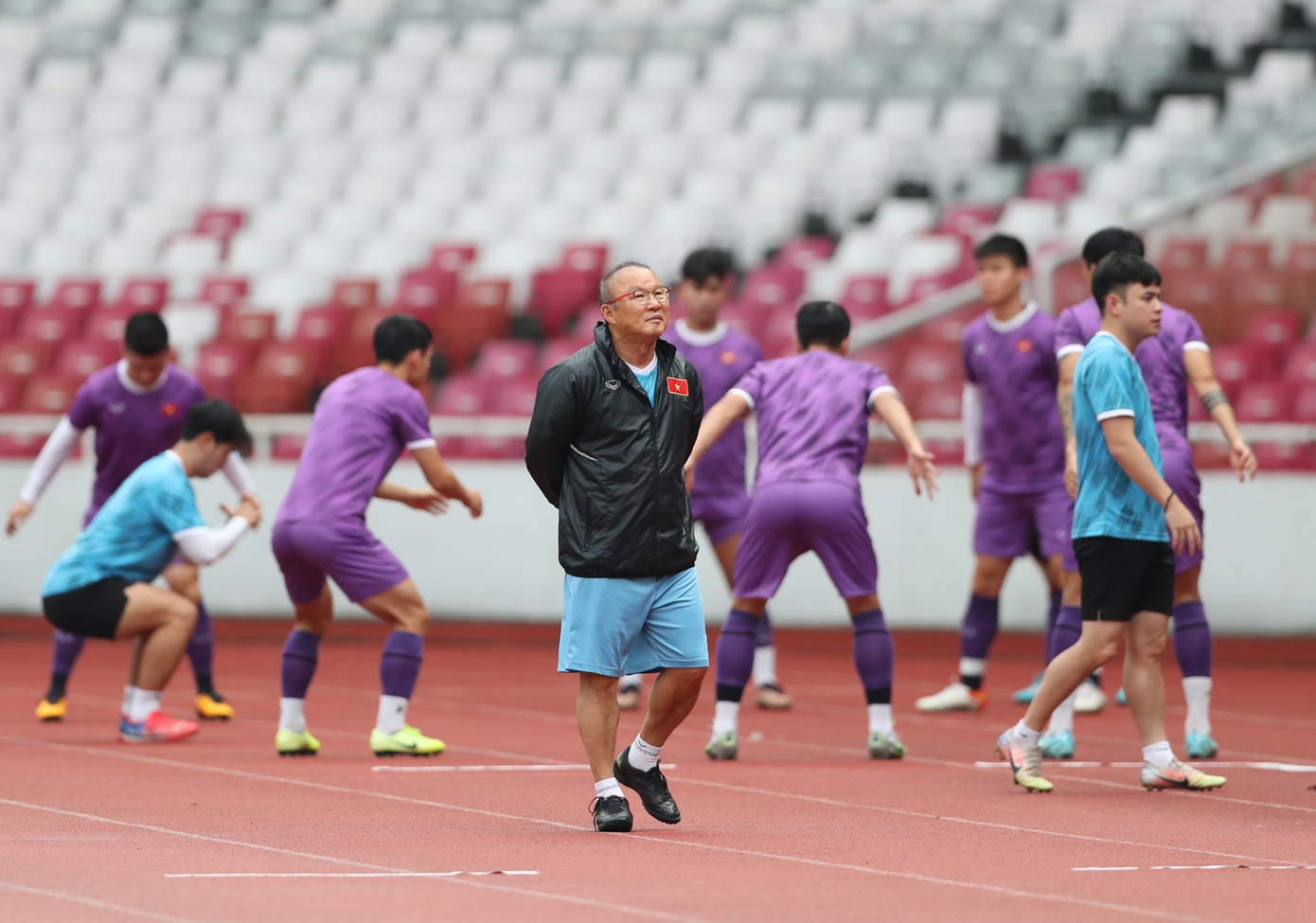 Ông Park khá ưu tư ở AFF Cup 2022. Sức ép được đánh giá là rất lớn với nhà cầm quân Hàn Quốc ở giải đấu cuối ông dẫn dắt đội tuyển Việt Nam. Ông Park khá ưu tư ở AFF Cup 2022. Sức ép được đánh giá là rất lớn với nhà cầm quân Hàn Quốc ở giải đấu cuối ông dẫn dắt đội tuyển Việt Nam.