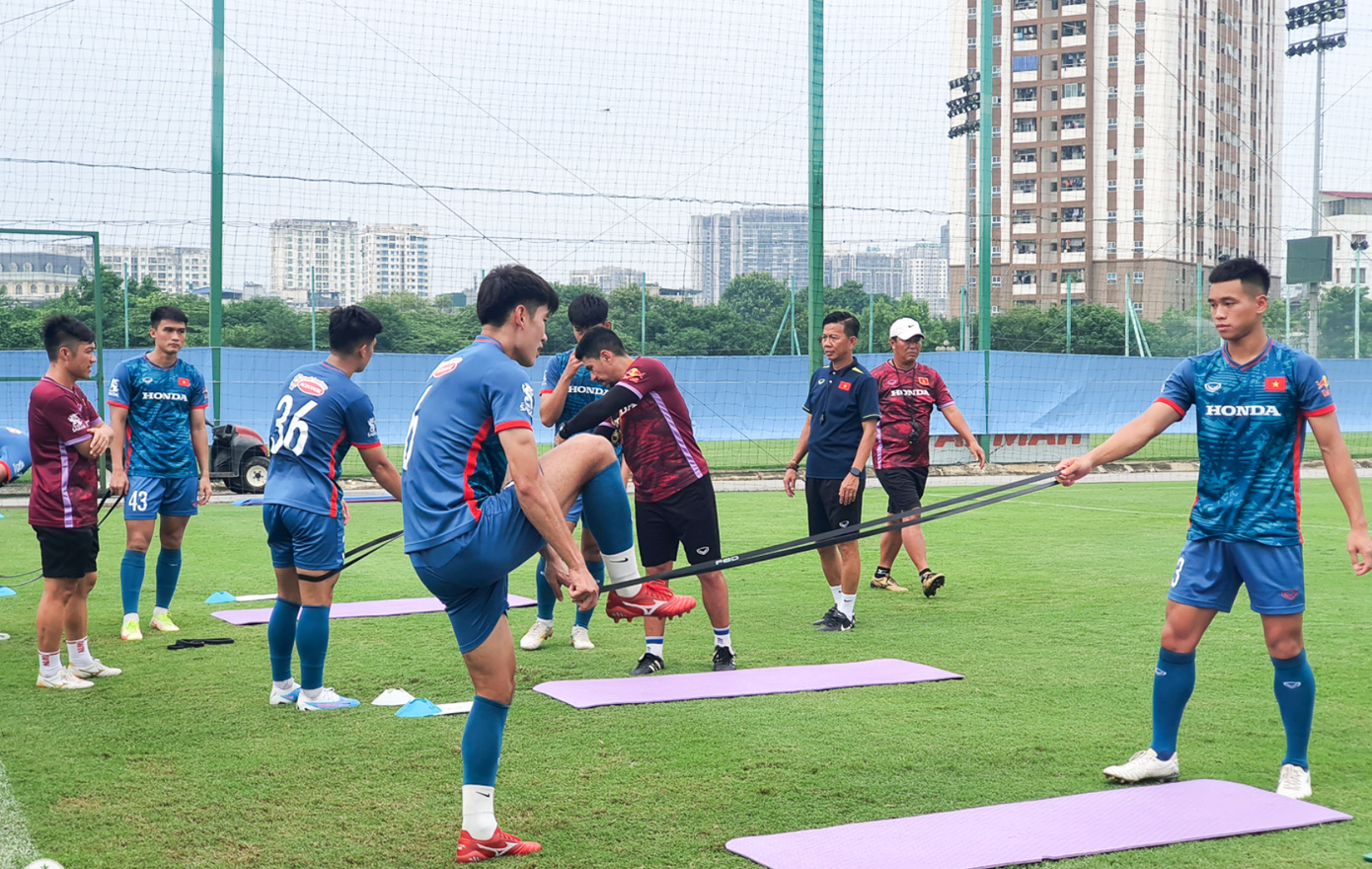Olympic Việt Nam dự báo sẽ gặp nhiều khó khăn ở Asiad 19 (ảnh Anh Đoàn)