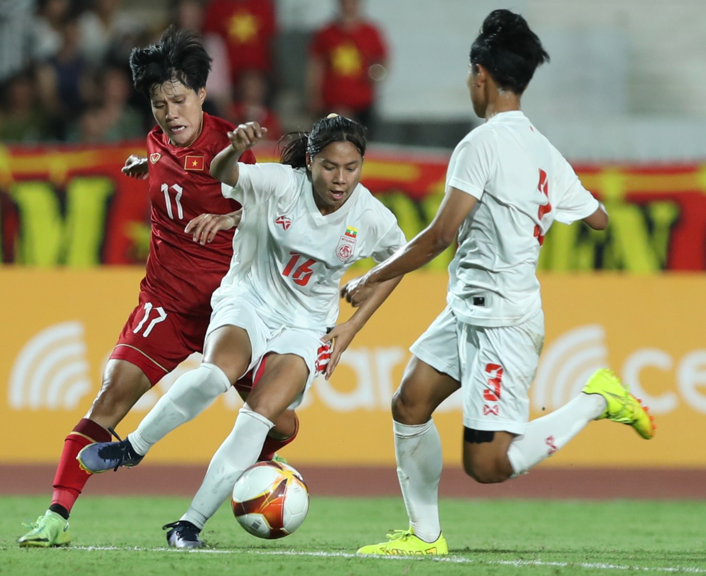 Myanmar vào chung kết với thành tích ấn tượng khi đánh bại cả Philippines và Thái Lan, hai ứng viên vô địch giải. Trận đấu giữa 2 đối thủ đá quá hiểu nhau diễn ra vì vậy với diễn biến rất chặt chẽ.