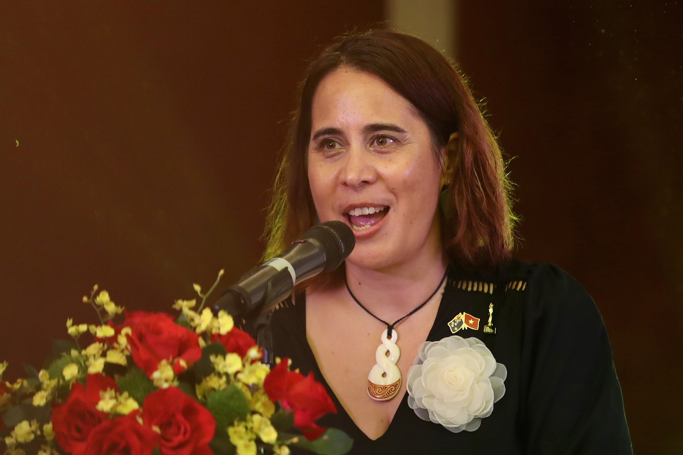 Đại sứ New Zealand tại Việt Nam, Tredene Dobson cho biết sẽ cổ vũ đội tuyển nữ Việt Nam ở World Cup 2023 (ảnh Ngọc Bảo) Đại sứ New Zealand tại Việt Nam, Tredene Dobson cho biết sẽ cổ vũ đội tuyển nữ Việt Nam ở World Cup 2023 (ảnh Ngọc Bảo)