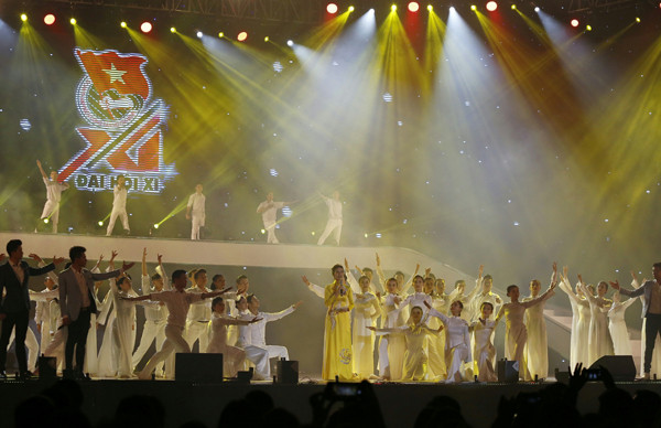 Công phu chương trình nghệ thuật chào mừng Đại hội Đoàn ảnh 2