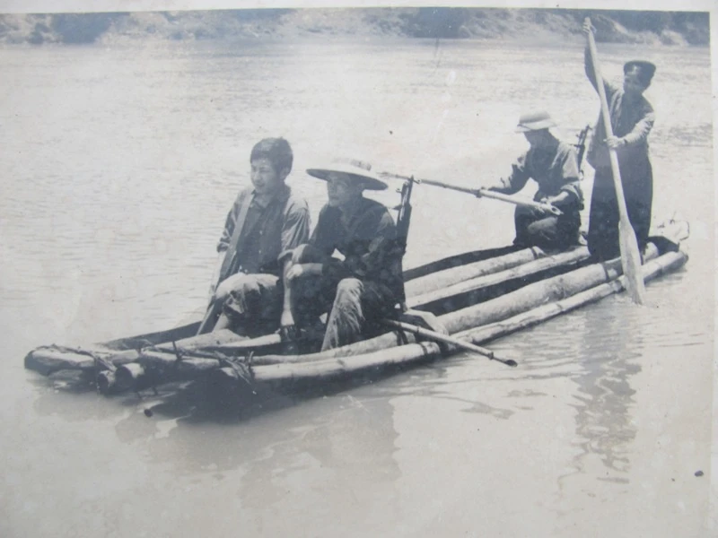 Con đò năm xưa(ảnh tư liệu)