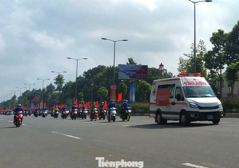 Diễu hành tuyên truyền phòng chống dịch trên địa bàn tỉnh Bình Dương