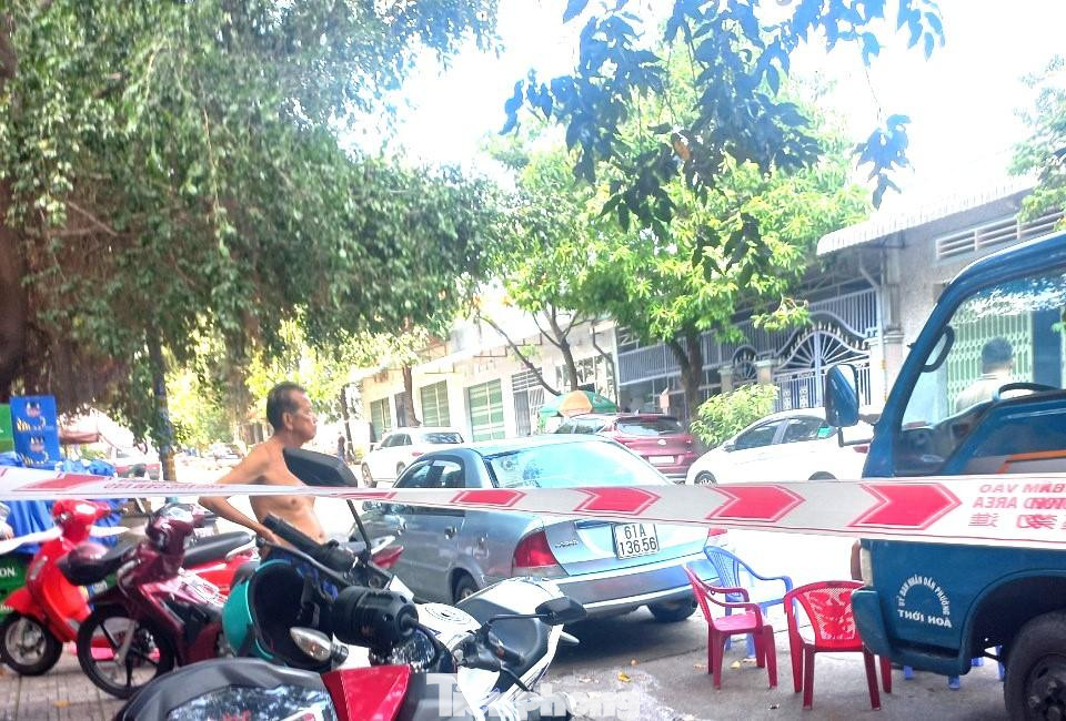 Hiện trường đang được phong tỏa