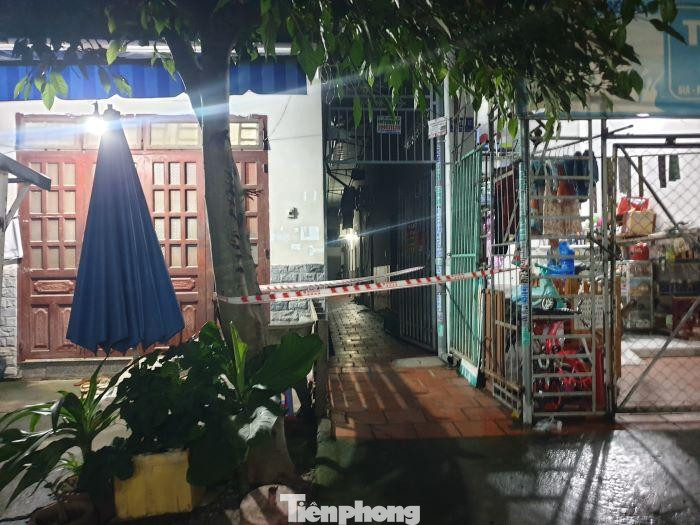 Hiện trường vụ việc đang được phong tỏa Hiện trường vụ việc đang được phong tỏa