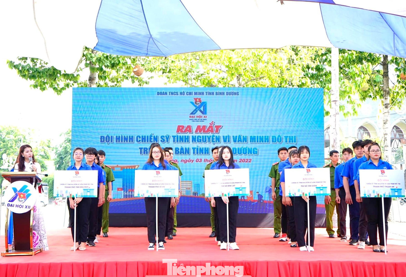 Tỉnh Đoàn Bình Dương lập 5 đội hình chiến sĩ tình nguyện