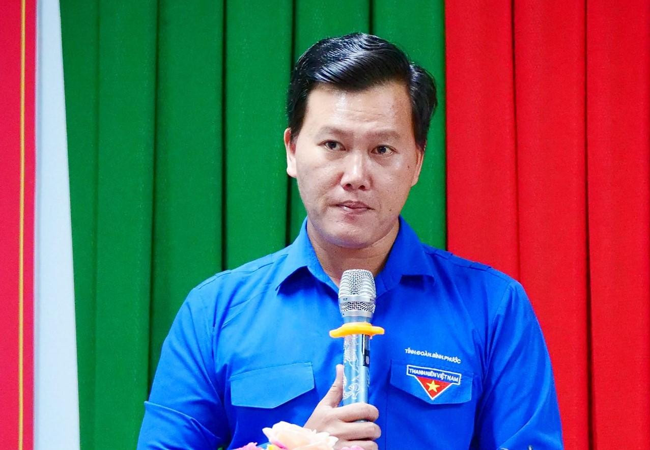 Anh Trần Hoàng Trực - tân Bí thư Tỉnh Đoàn Bình Phước Anh Trần Hoàng Trực - tân Bí thư Tỉnh Đoàn Bình Phước