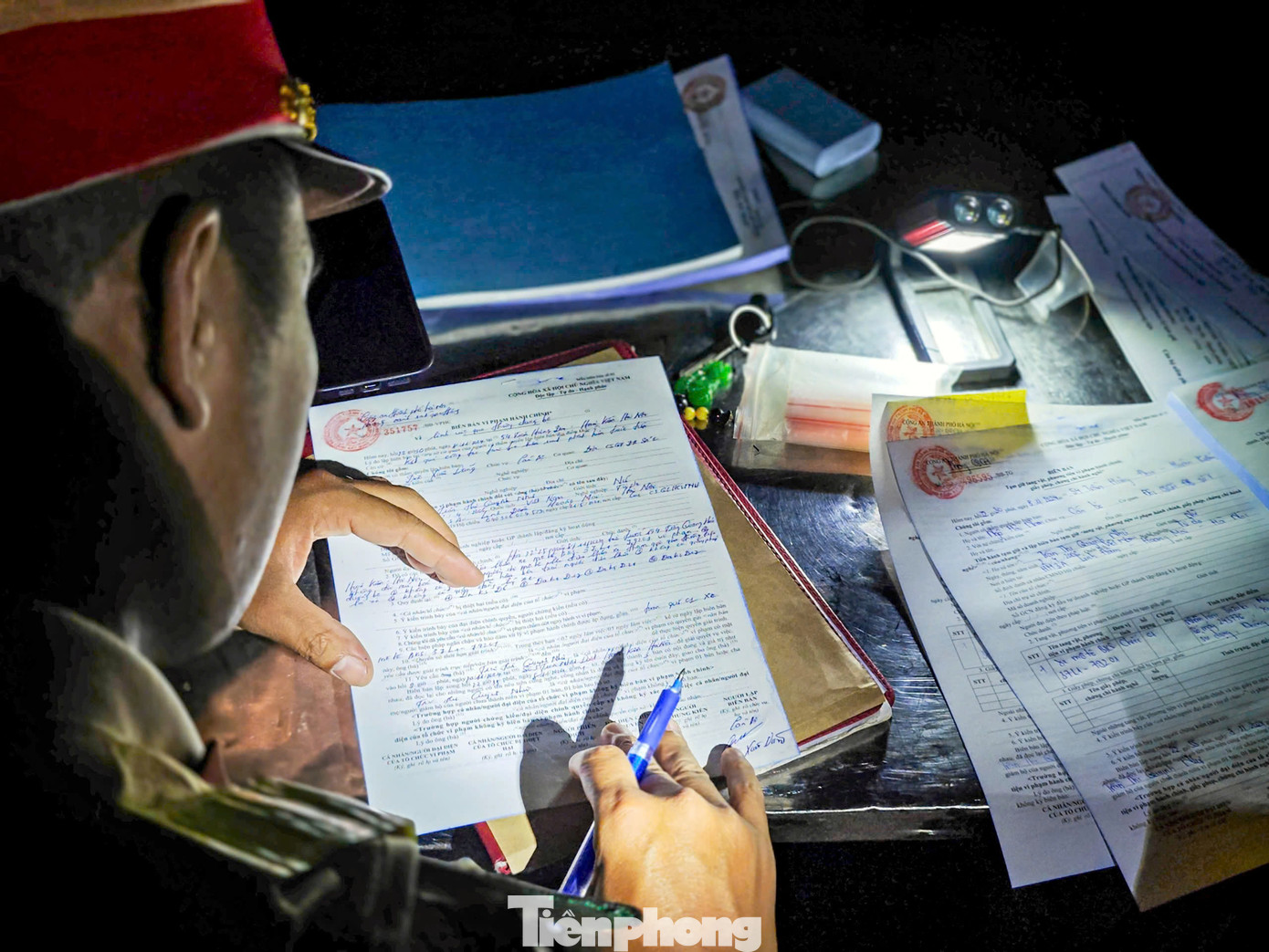 Các trường hợp vi phạm bị lập biên bản xử lý nghiêm.