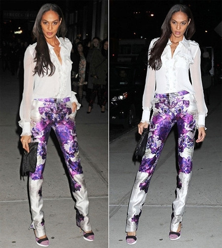 Nổi bật và phong cách cùng quần họa tiết hoa ảnh 9