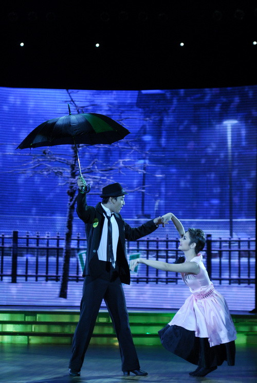 Cặp đôi Hứa Vĩ Văn - Anna Sidova đã có phần sáng tạo