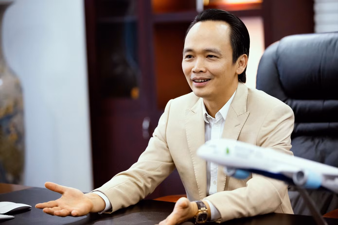 Ông Trịnh Văn Quyết khi chưa bị bắt Ông Trịnh Văn Quyết khi chưa bị bắt