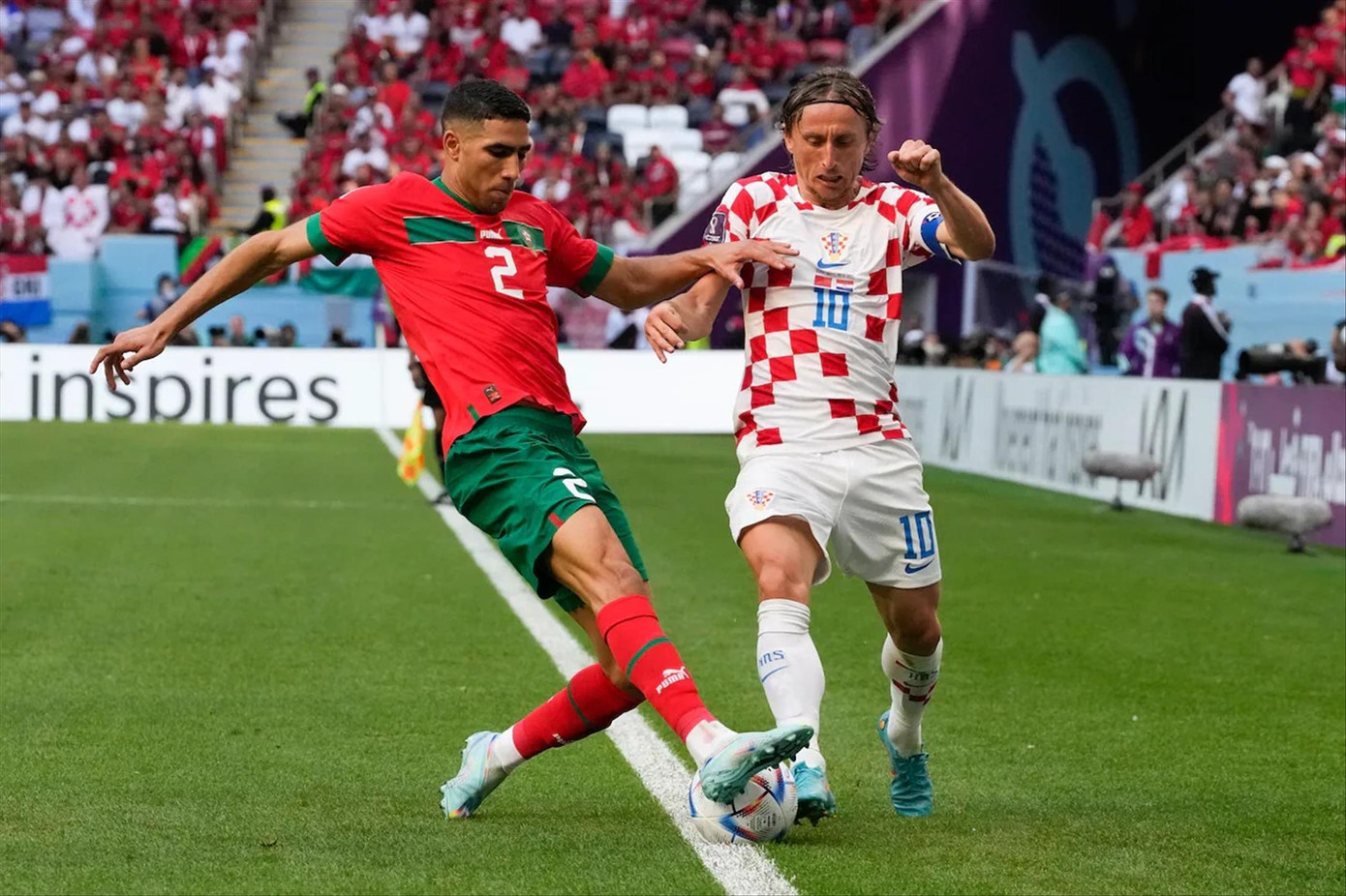 Croatia và Morocco trong trận hòa 0-0 ở vòng bảng Croatia và Morocco trong trận hòa 0-0 ở vòng bảng