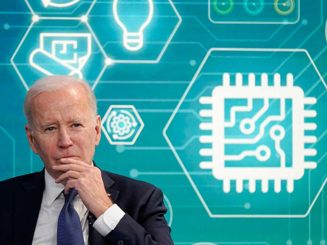 Tháng 3/2022, Chính phủ Mỹ đề xuất thành lập liên minh công nghiệp bán dẫn với các đối tác châu Á, gồm Hàn Quốc, Nhật Bản và Đài Loan (Trung Quốc). Ảnh: NPR