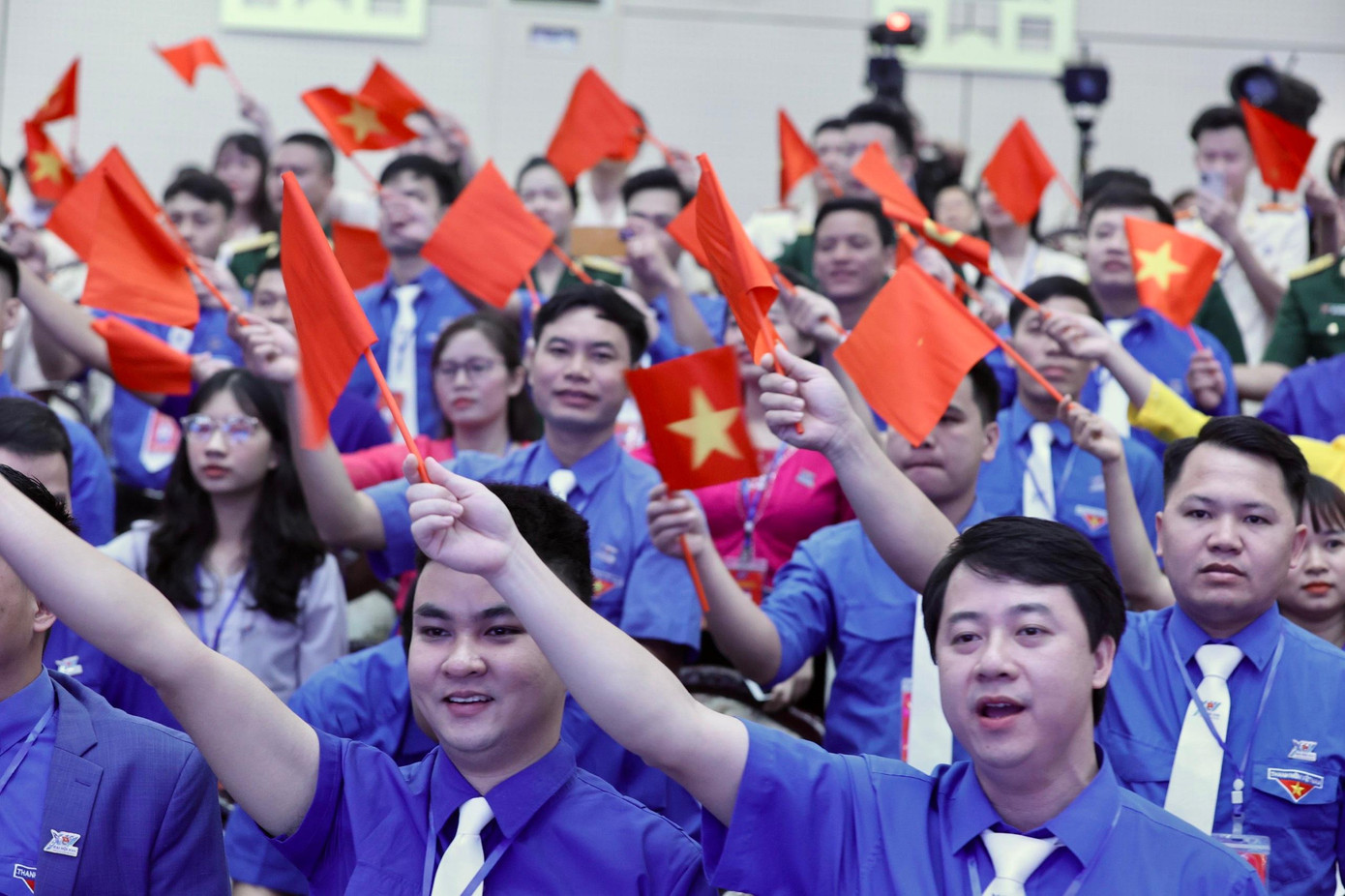 Các đại biểu tại ĐH Đoàn tỉnh Hòa Bình, nhiệm kỳ 2022 - 2027. Ảnh: Như Ý Các đại biểu tại ĐH Đoàn tỉnh Hòa Bình, nhiệm kỳ 2022 - 2027. Ảnh: Như Ý