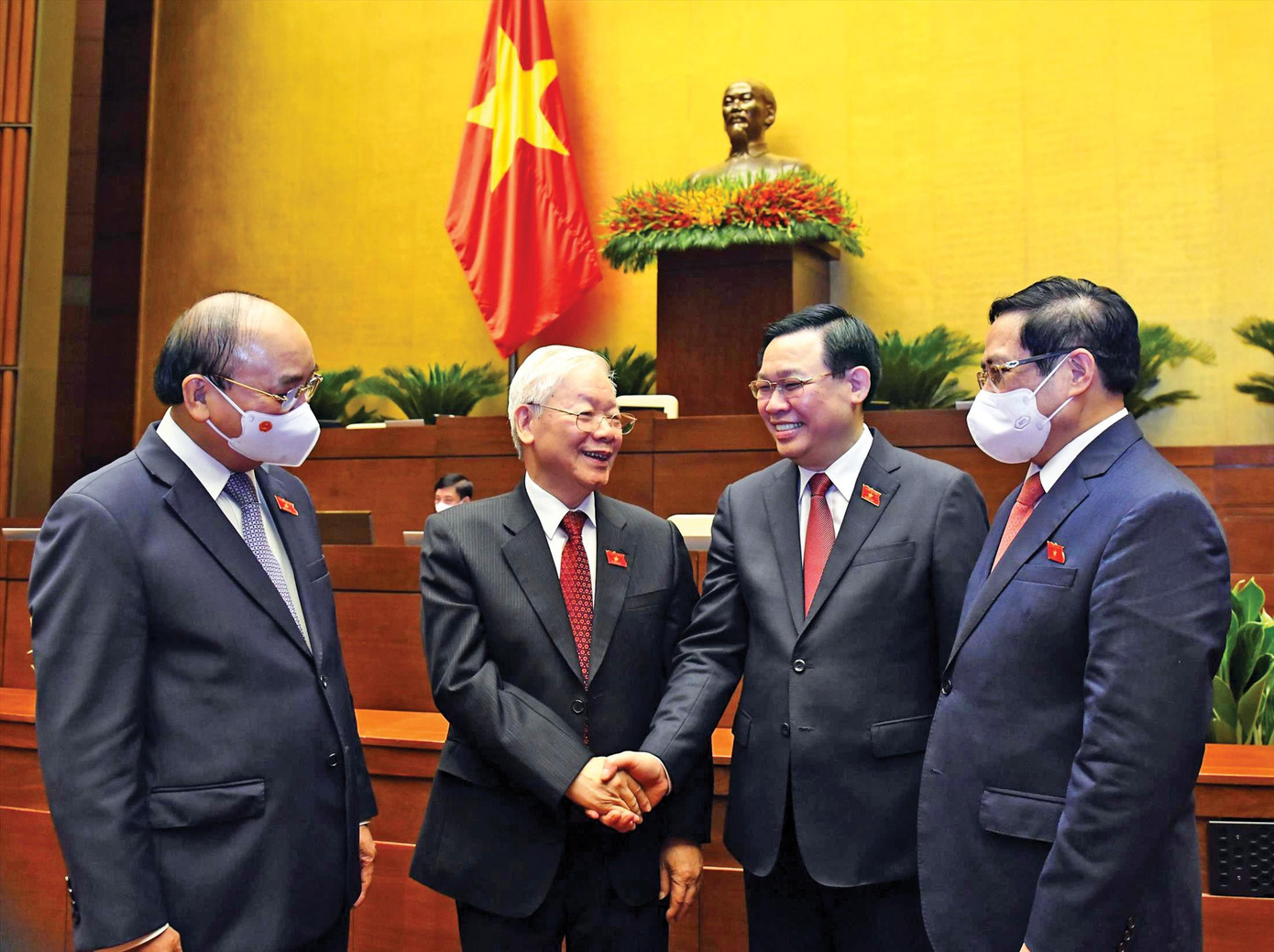 Tổng Bí thư Nguyễn Phú Trọng và lãnh đạo Đảng, Nhà nước tại kỳ họp Quốc hội Tổng Bí thư Nguyễn Phú Trọng và lãnh đạo Đảng, Nhà nước tại kỳ họp Quốc hội