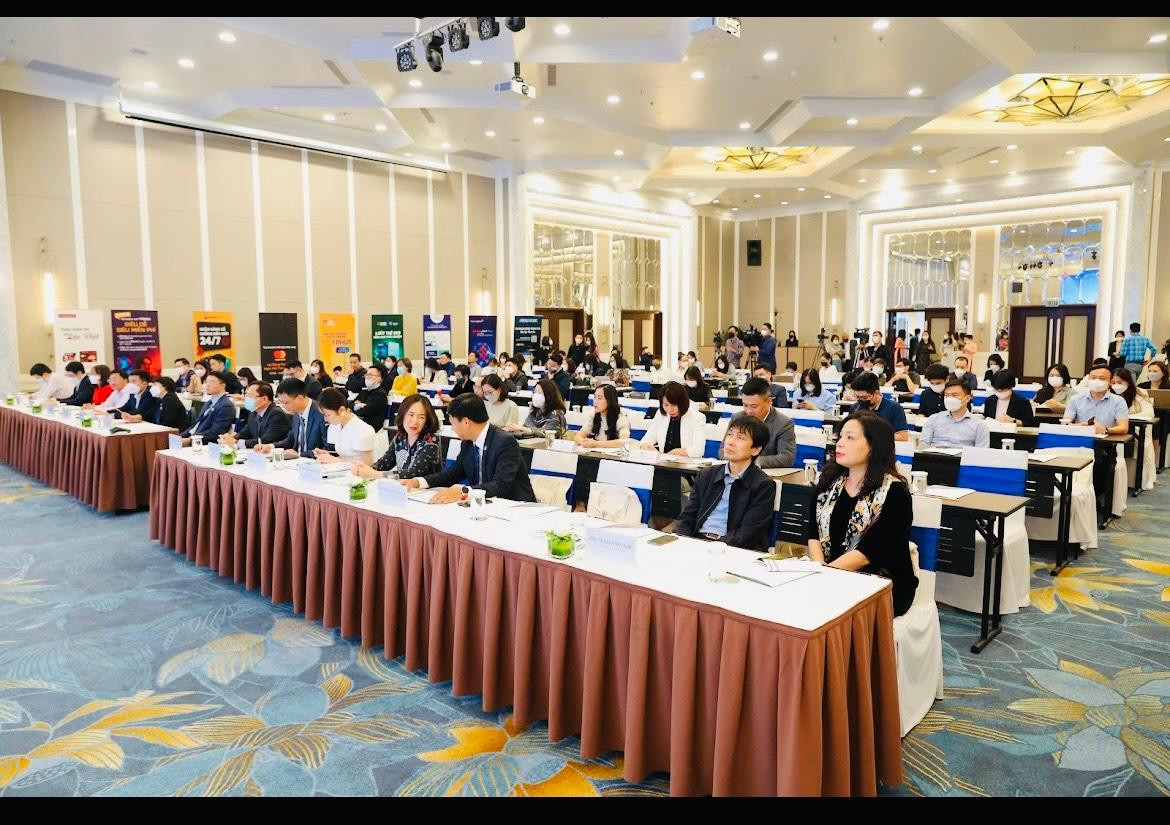 Toàn cảnh hội trường họp báo. Ảnh: Hoàng Mạnh Thắng