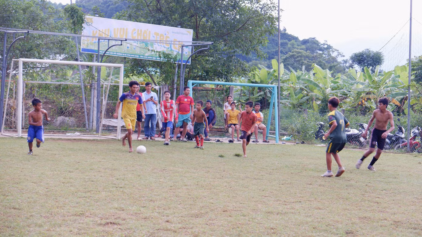 Sức sống mới ở làng Thanh niên lập nghiệp Thạnh Mỹ. Ảnh: Nguyễn Thành