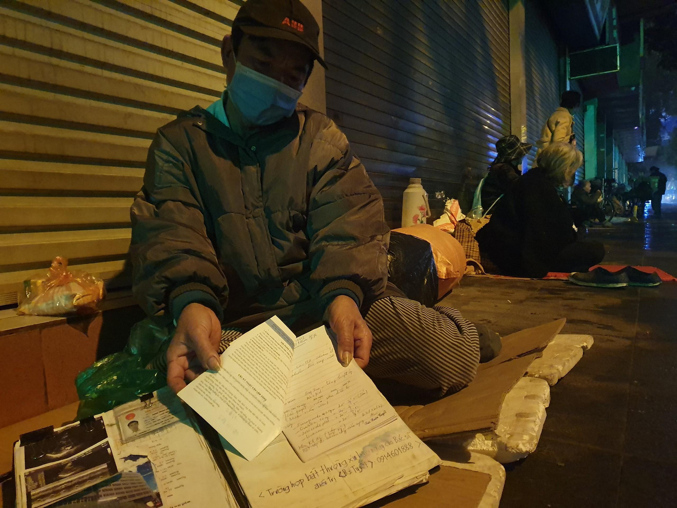 Ông Hiếu quê ở Hưng Yên, lấy vợ rồi sinh sống ở Quảng Bình bị suy tim độ 3