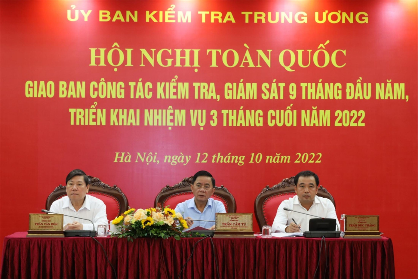Hội nghị toàn quốc giao ban công tác kiểm tra, giám sát