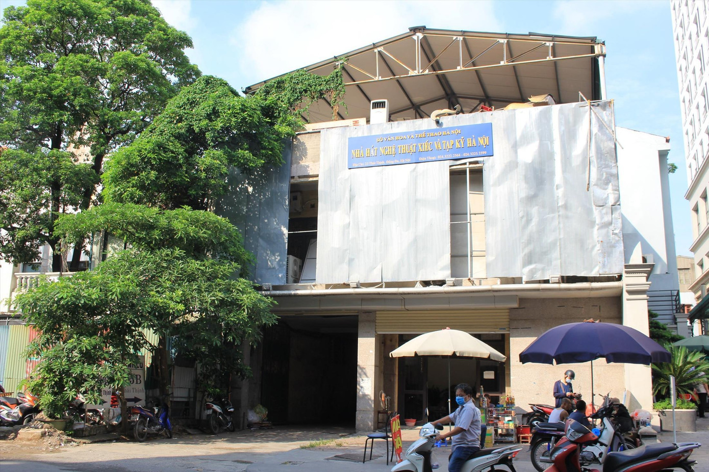 Nhà hát Nghệ thuật Xiếc và Tạp kỹ Hà Nội xuống cấp nghiêm trọng, chờ xây mới